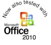 Now tested with Office 2010